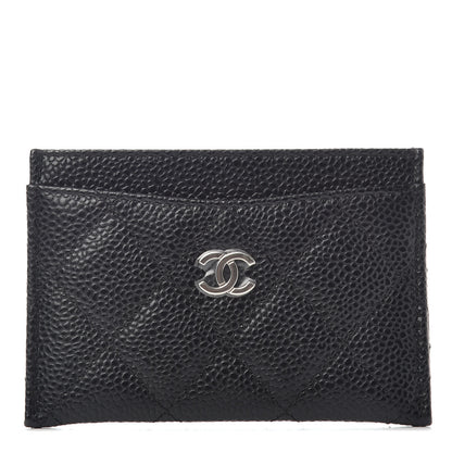 Chanel Caviar Quilted Card Holder Black 1 of 8