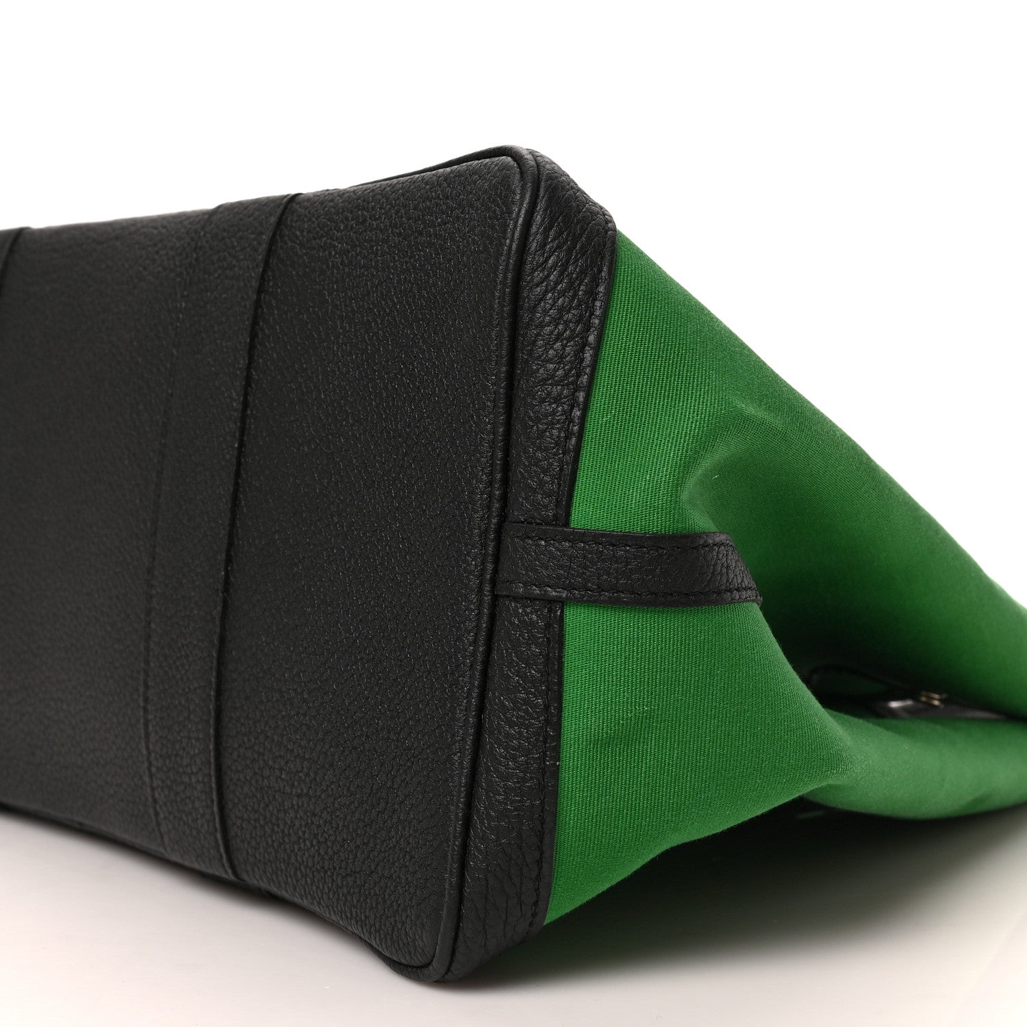 Hermes Toile Officier Negonda Garden Party Tote 36 MM Cactus Black 8 of 8