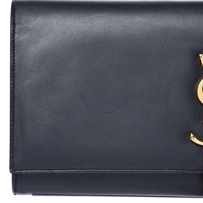 Saint Laurent Calfskin Classic Monogram Tassel Clutch Black 15 of 19