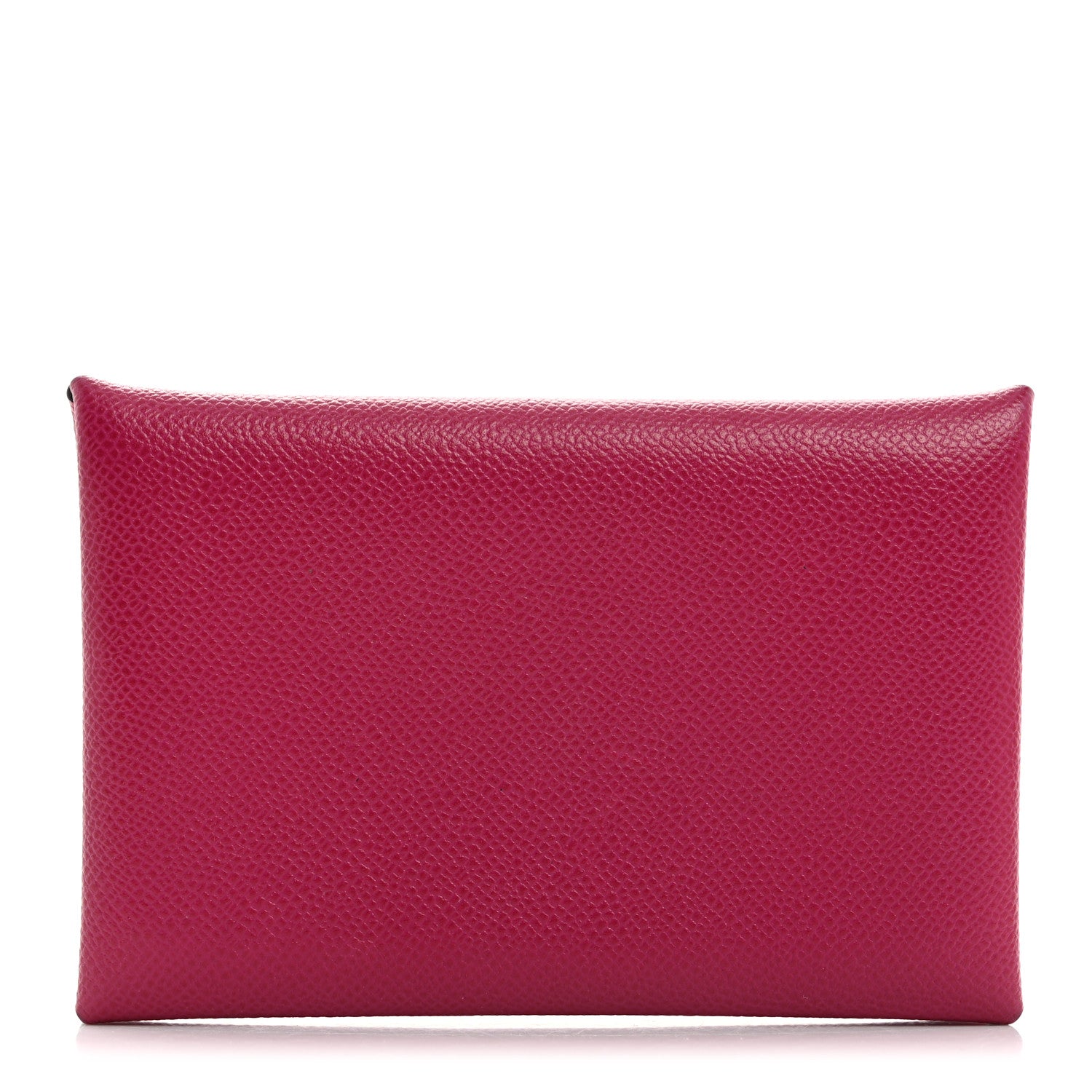 Hermes Epsom Calvi Card Case Rose Pourpre 1 of 8