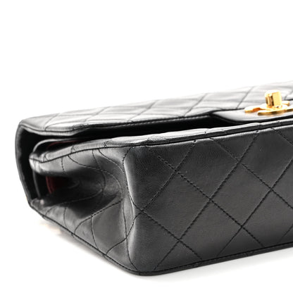 Chanel Lambskin Quilted Small Double Flap Black 18 of 21