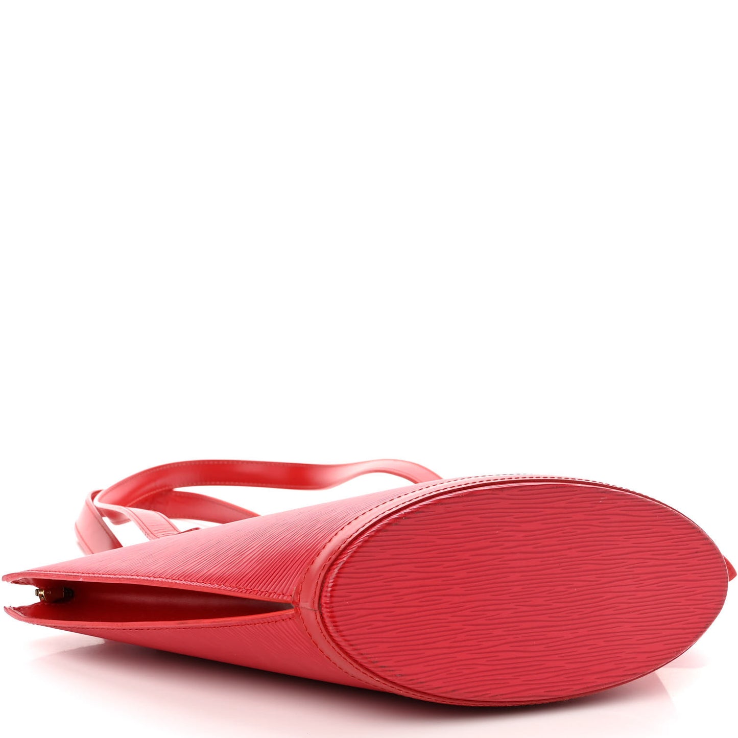 Epi Saint Jacques PM Long Straps Red