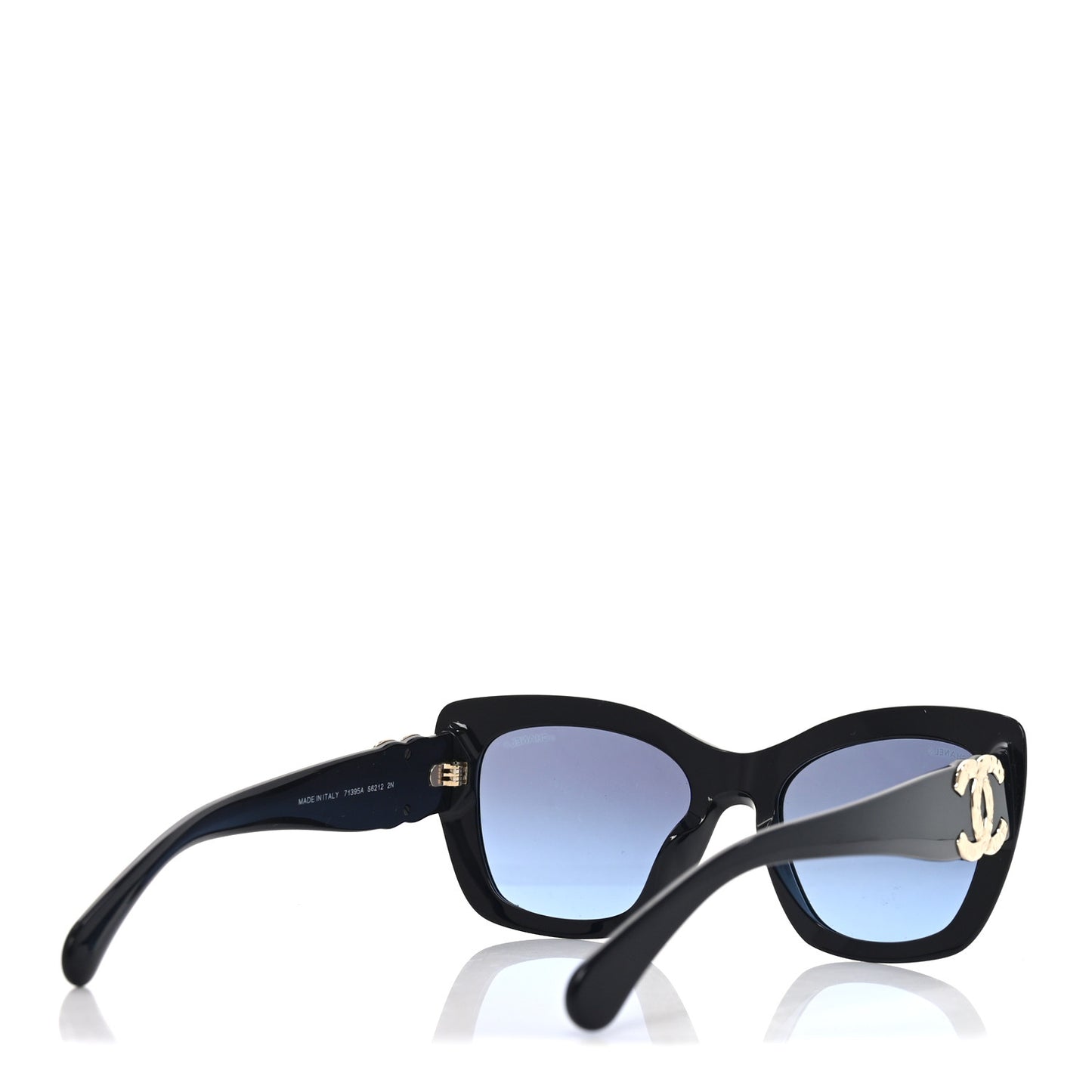 Acetate Square Sunglasses 71395A Navy