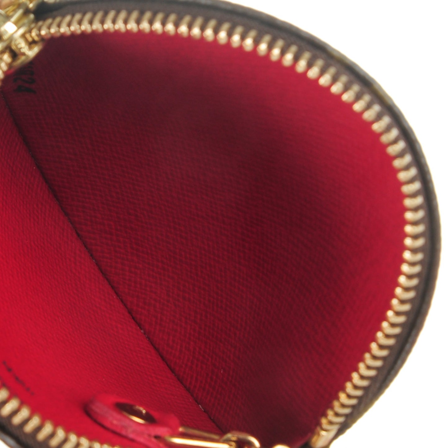 Monogram Cerises Round Coin Purse