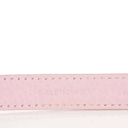 Balenciaga Agneau Giant 12 Gold Hardware Triple Tour Bracelet S Rose Poudre 5 of 8