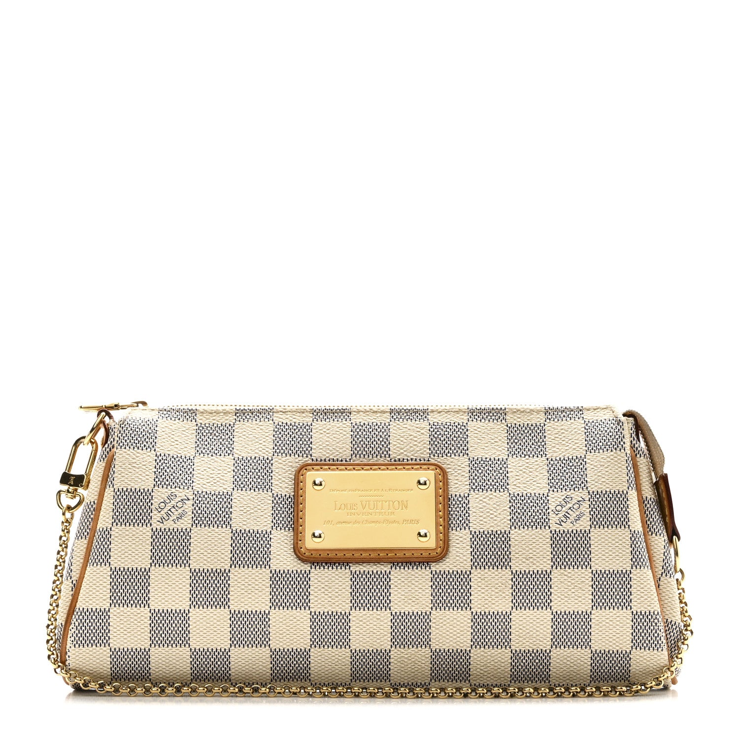 Louis Vuitton Damier Azur Eva Clutch 1 of 7
