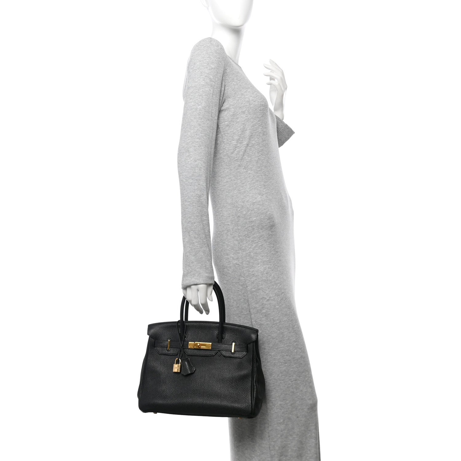 Hermes Togo Birkin 30 Black 2 of 13