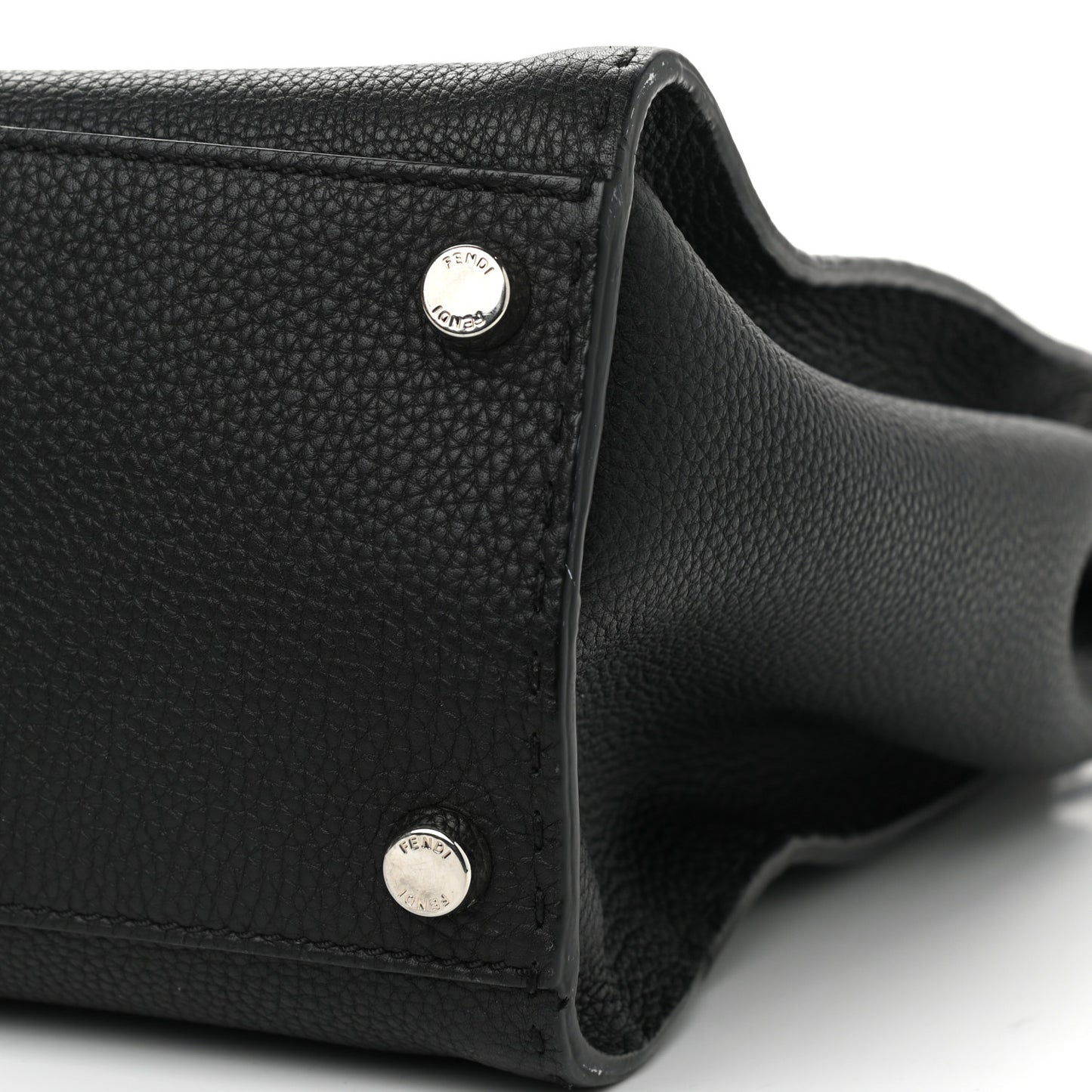 Cuoio Romano Selleria Large Mens Peekaboo Iconic Essential Satchel Black