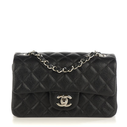 Chanel Caviar Quilted Mini Rectangular Flap Black 1 of 8