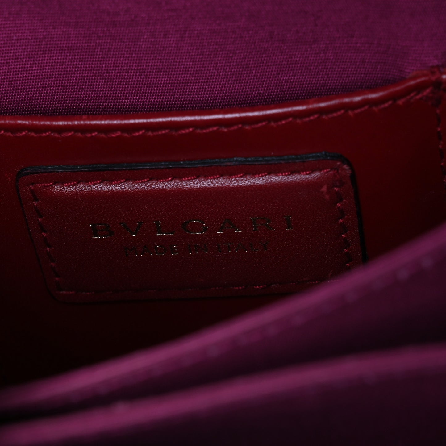 Calfskin Serpenti Forever Top Handle Red