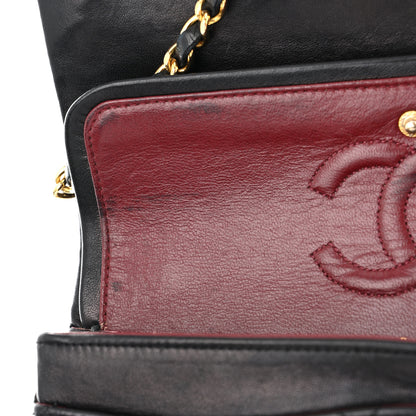Chanel Lambskin Quilted Small Double Flap Black 17 of 18