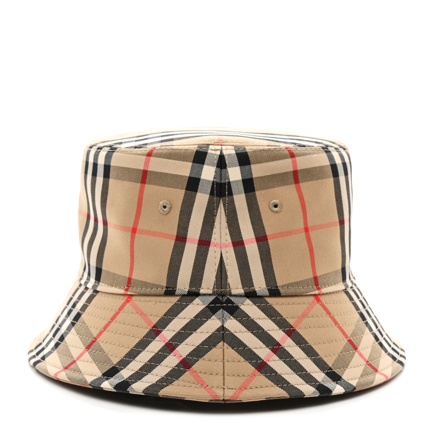 Technical Cotton Vintage Check Bucket Hat M Archive Beige