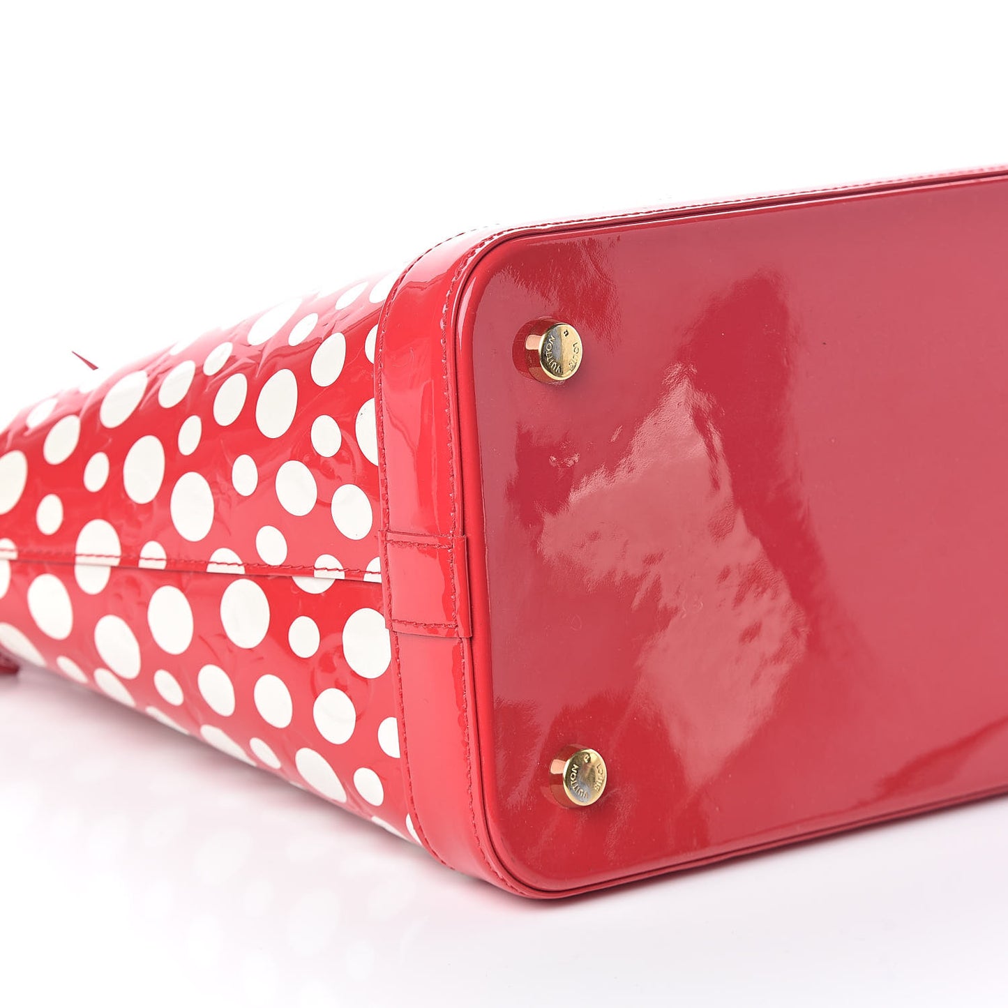 Vernis Kusama Infinity Dots Lockit MM Red