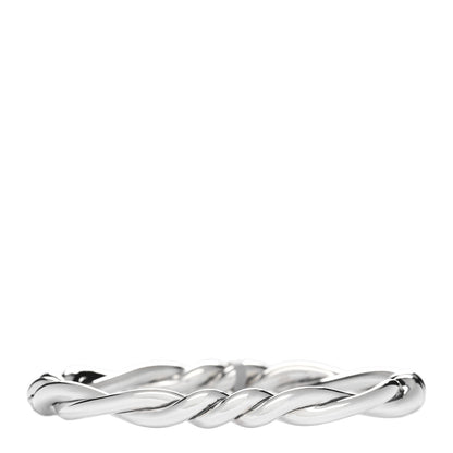 David Yurman Sterling Silver Continuance Center Twist Bracelet 1 of 3