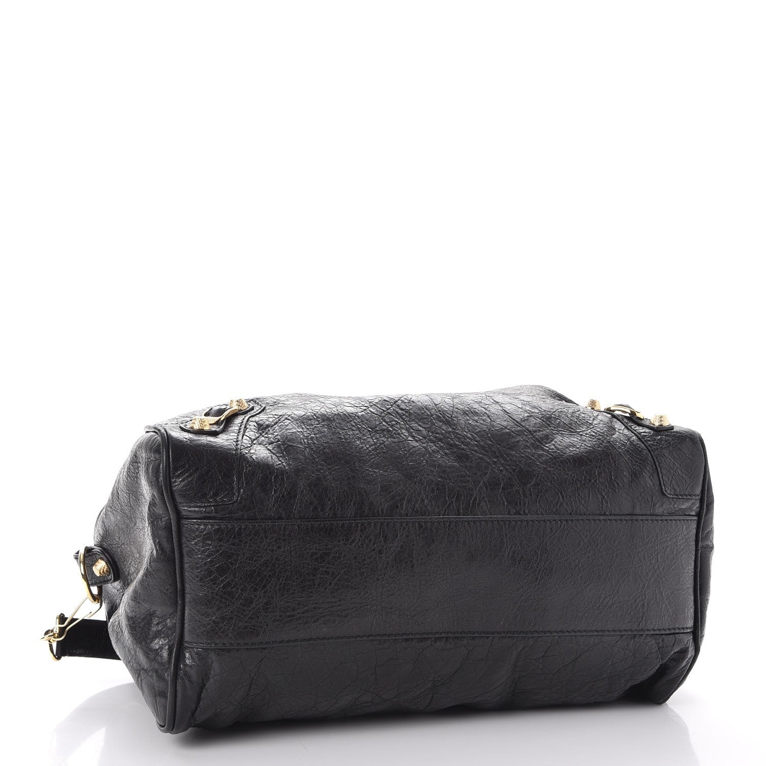 Balenciaga Agneau Giant 12 Gold Hardware Boston Black 4 of 11