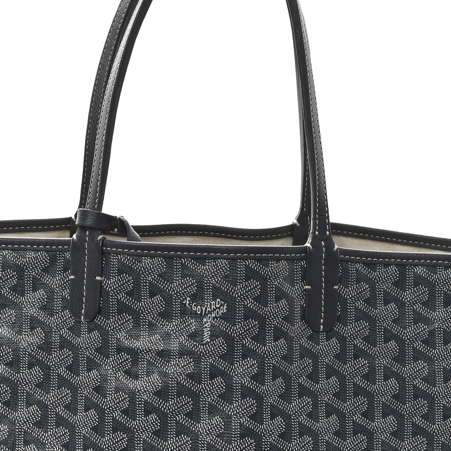 Goyard Goyardine Saint Louis PM Grey 9 of 12