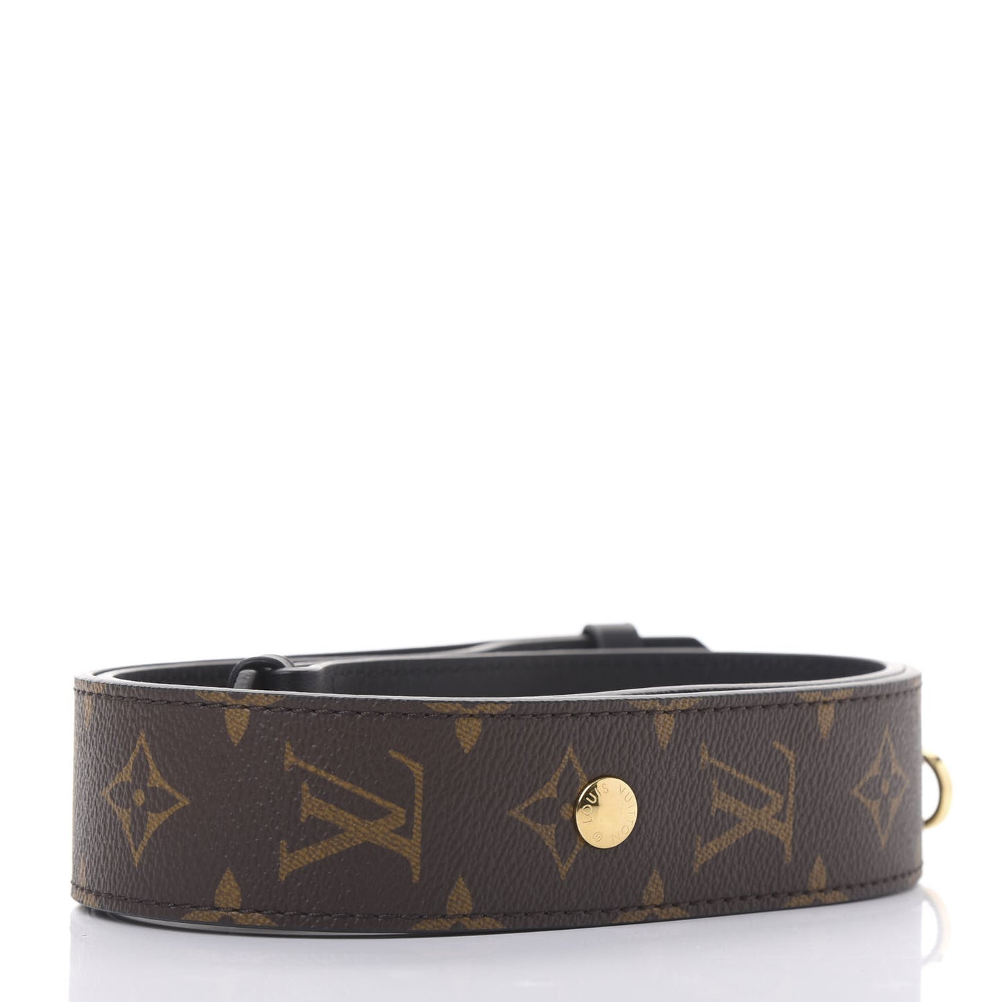 Monogram Adjustable Bandouliere Shoulder Strap Black