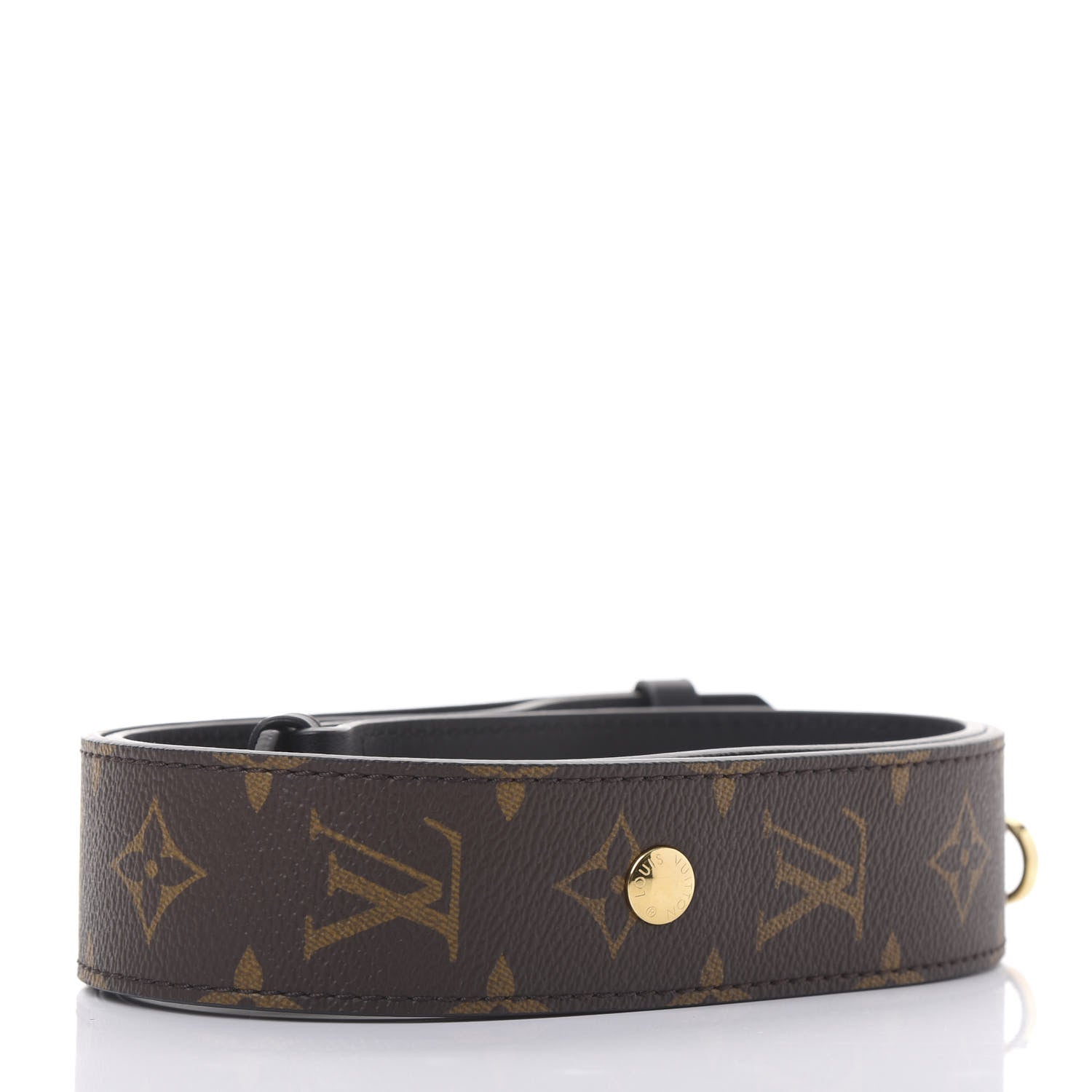 Louis Vuitton Monogram Adjustable Bandouliere Shoulder Strap Black 2 of 4