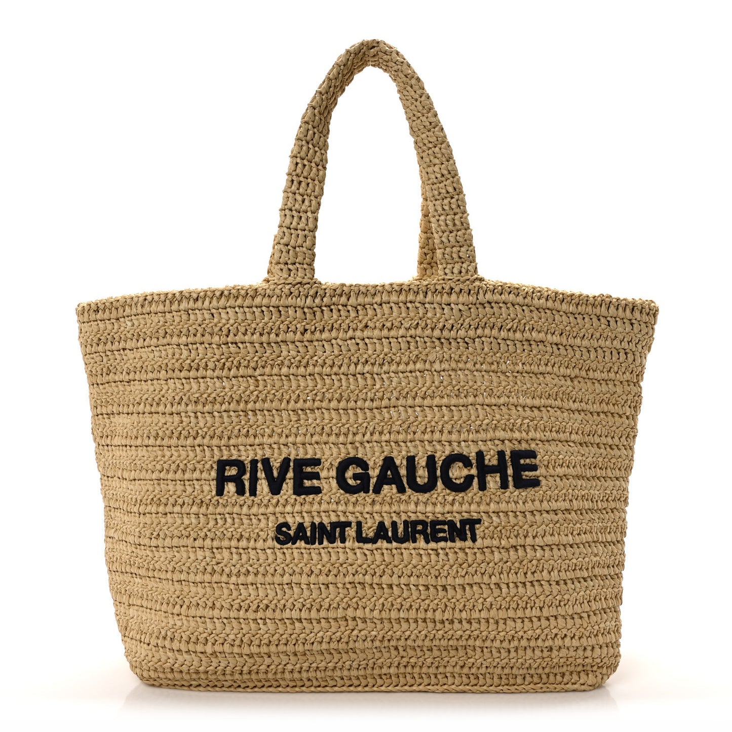 Raffia Rive Gauche Tote Natural