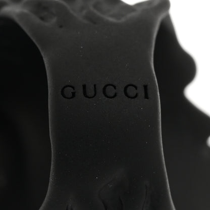 Gucci Glass Pearl Lion Head Ring 52 6 Black Pink 4 of 7