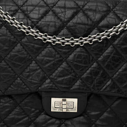 Chanel Aged Calfskin Quilted 2.55 Reissue 226 Flap Black 8 of 12