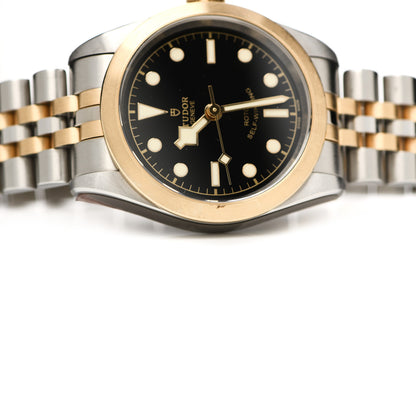 TUDOR Stainless Steel 18K Yellow Gold 32mm Black Bay Automatic Watch Black 79583 5 of 6