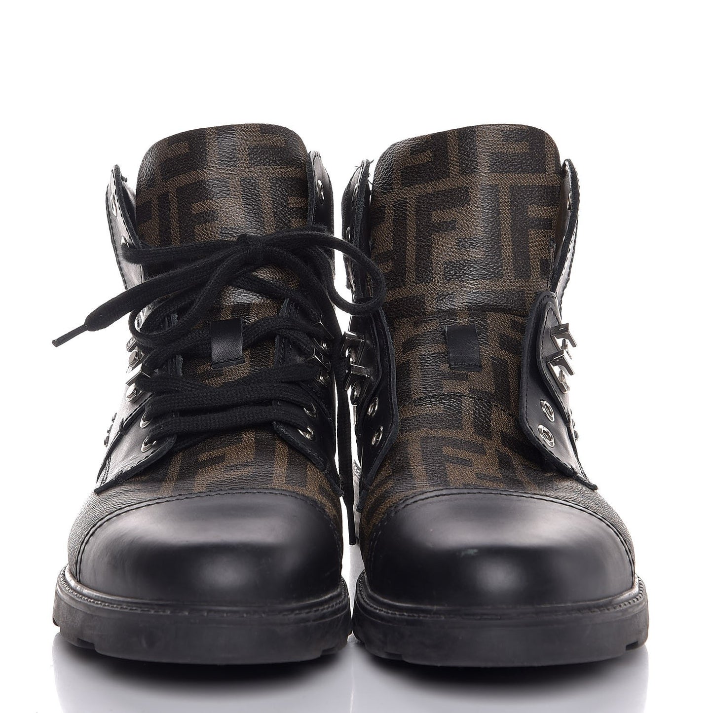 Zucca Spalmati Hiker Boots 10 Brown Black