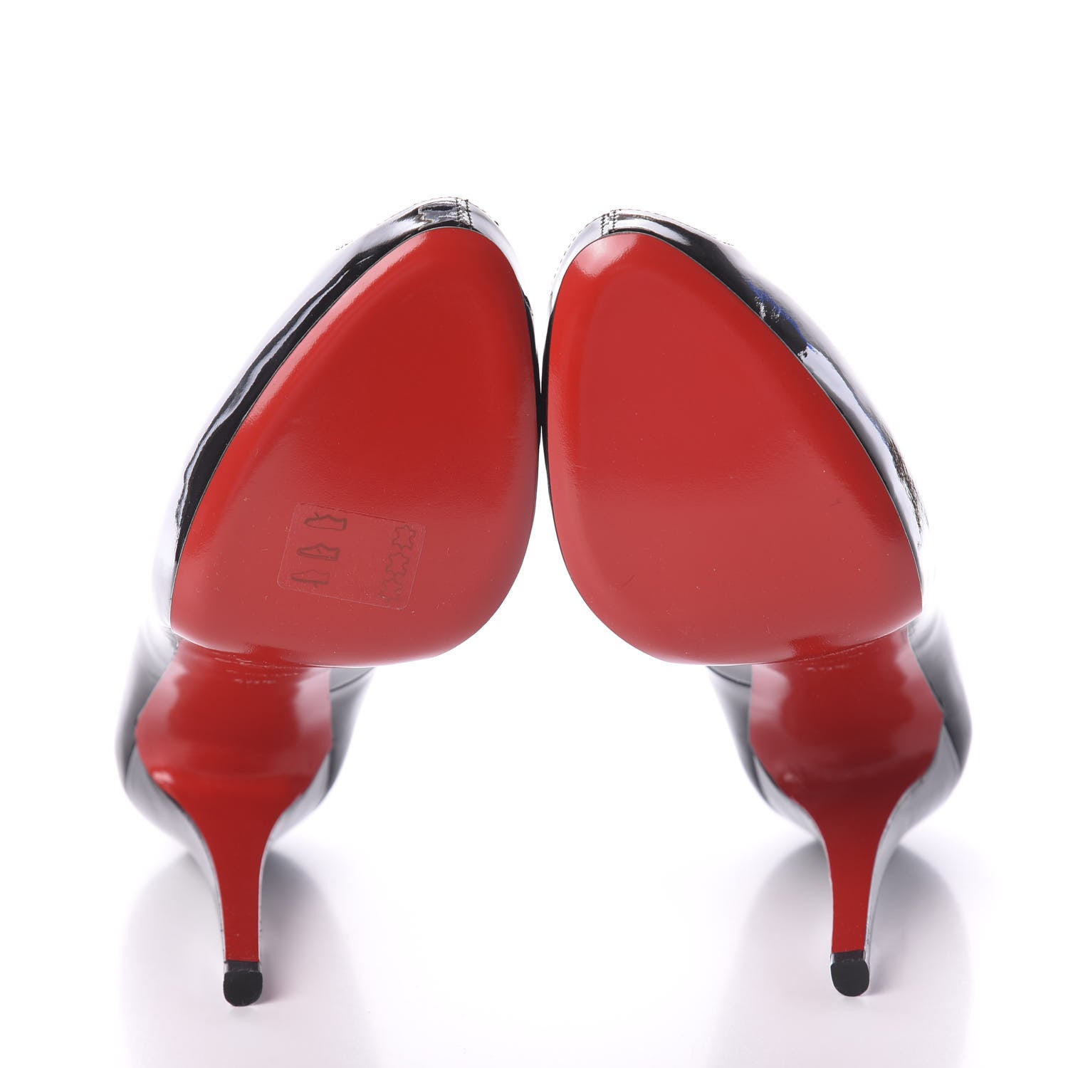 Christian Louboutin Patent Mille Dam 120 Pumps 40.5 Black 7 of 7