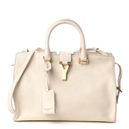 Saint Laurent Calfskin Small Classic Y Cabas White 1 of 10