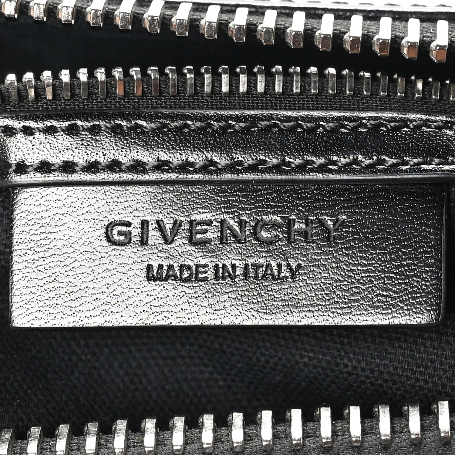 Givenchy Shiny Lord Calfskin Small Antigona Black 6 of 10