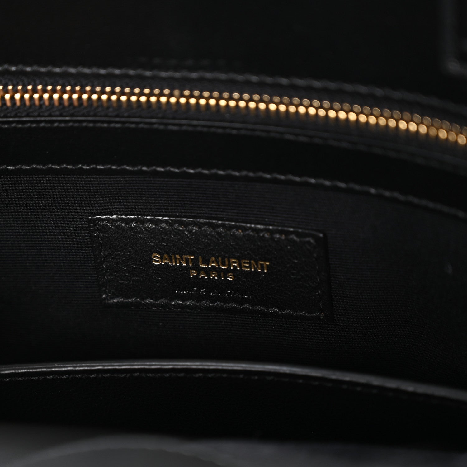 Saint Laurent Calfskin Small Manhattan Shopper Tote Black 6 of 10