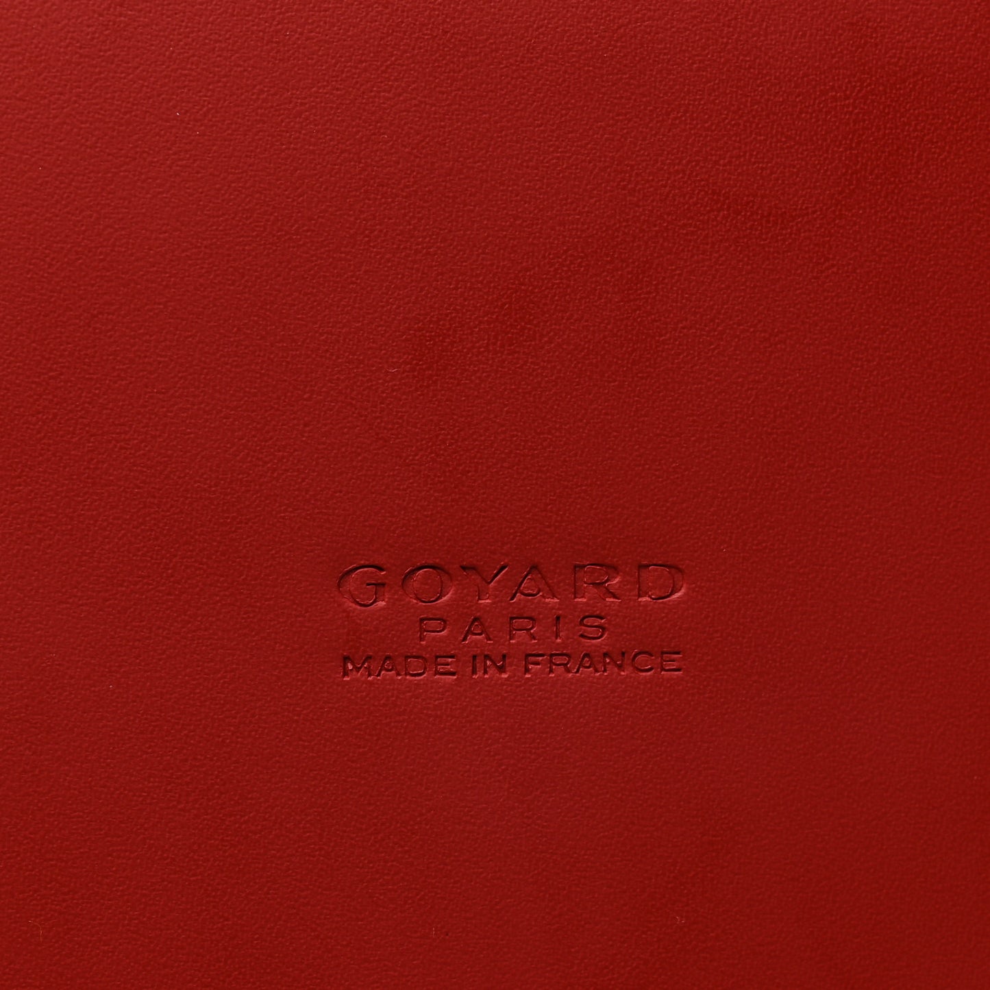 Goyardine Mini Vendome Red