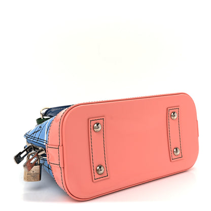 Louis Vuitton Epi Alma BB Aqua 4 of 9