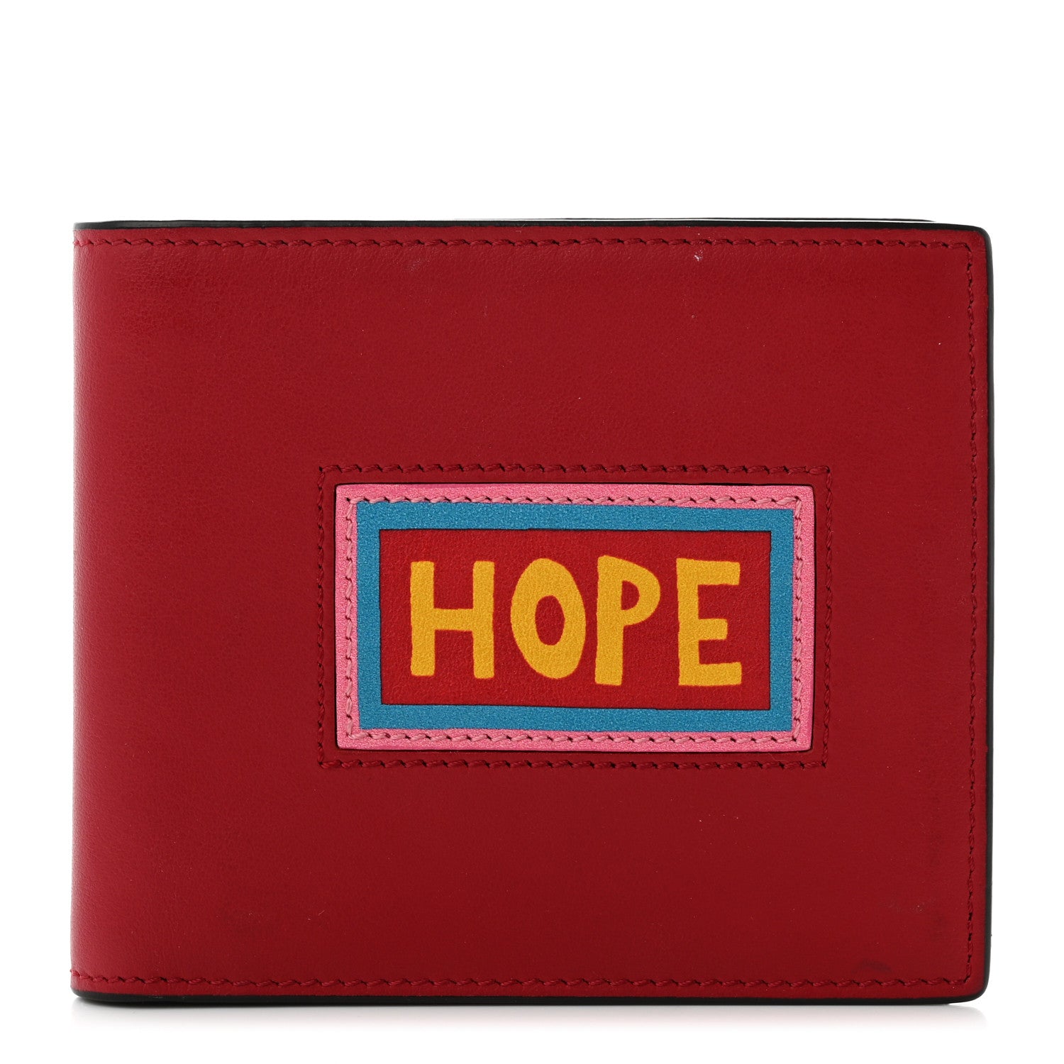 Fendi Vitello Century Vocabulary Hope Bi-Fold Wallet Fragola Multicolor 1 of 8