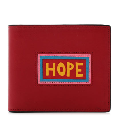 Fendi Vitello Century Vocabulary Hope Bi-Fold Wallet Fragola Multicolor 1 of 8