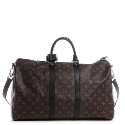 Louis Vuitton Monogram Macassar Keepall Bandouliere 45 1 of 7