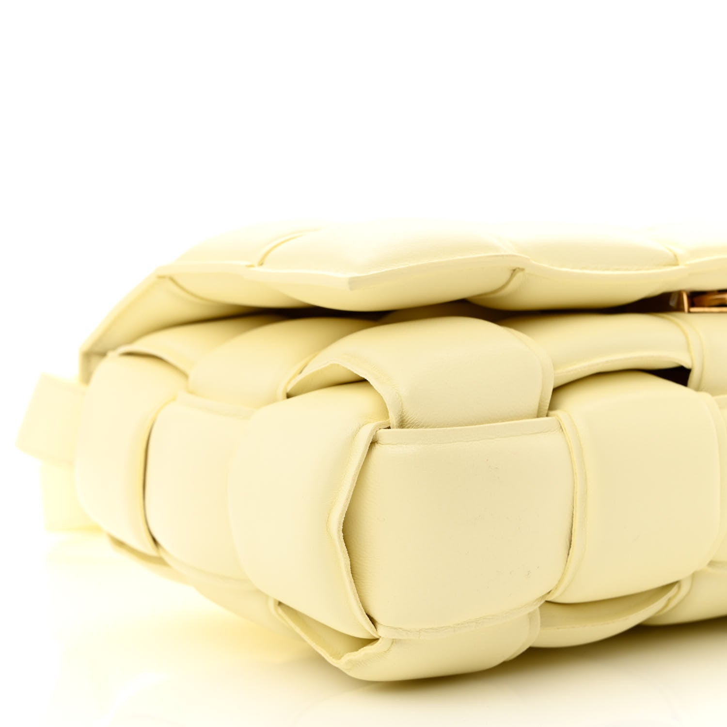 Bottega Veneta Nappa Maxi Intreccio Padded Cassette Crossbody Bag Zest 9 of 10
