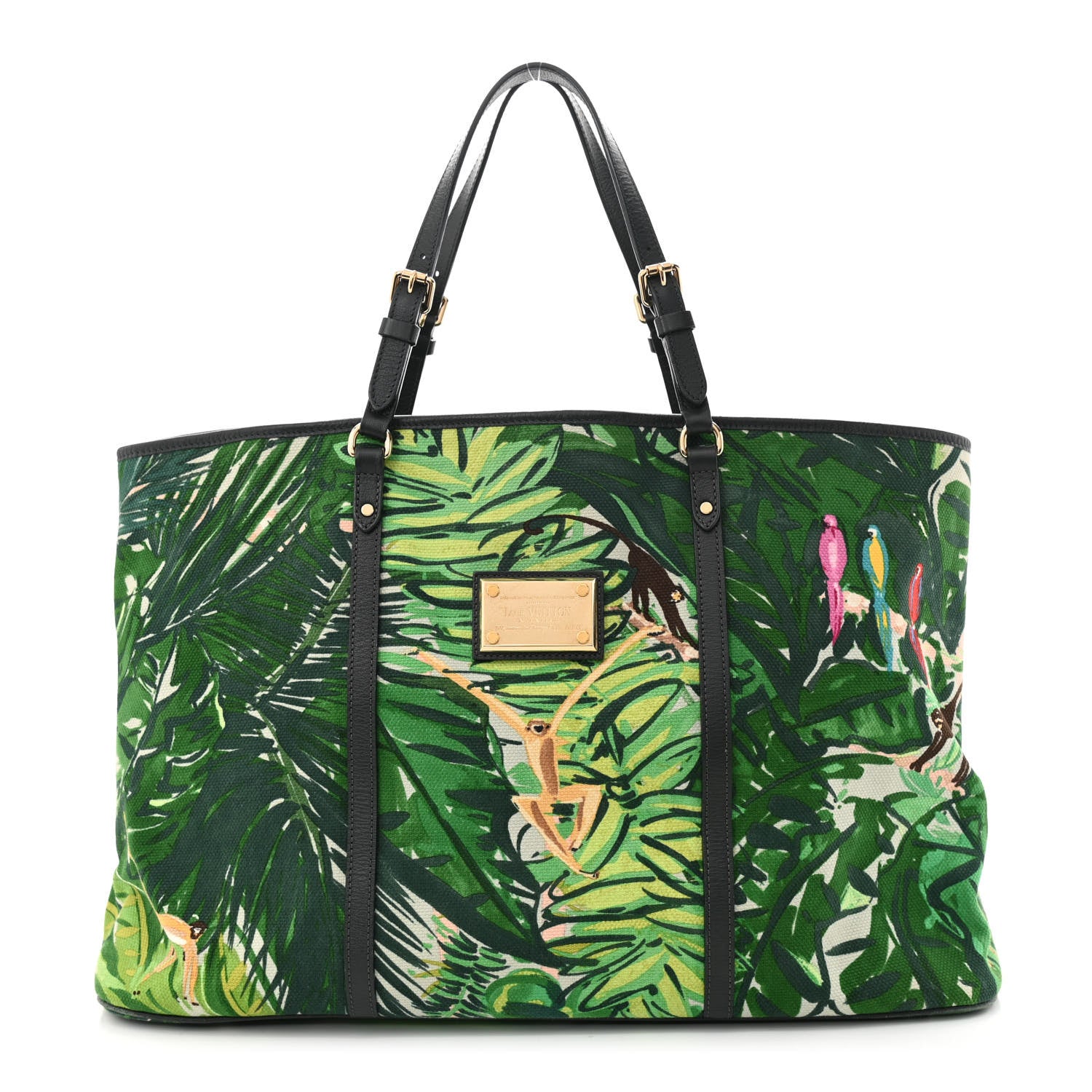 Louis Vuitton Canvas Printed Aventure Ailleurs Cabas GM 1 of 10