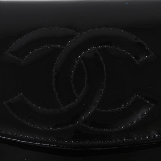 Chanel Patent Cell Phone Case Black 4 of 8