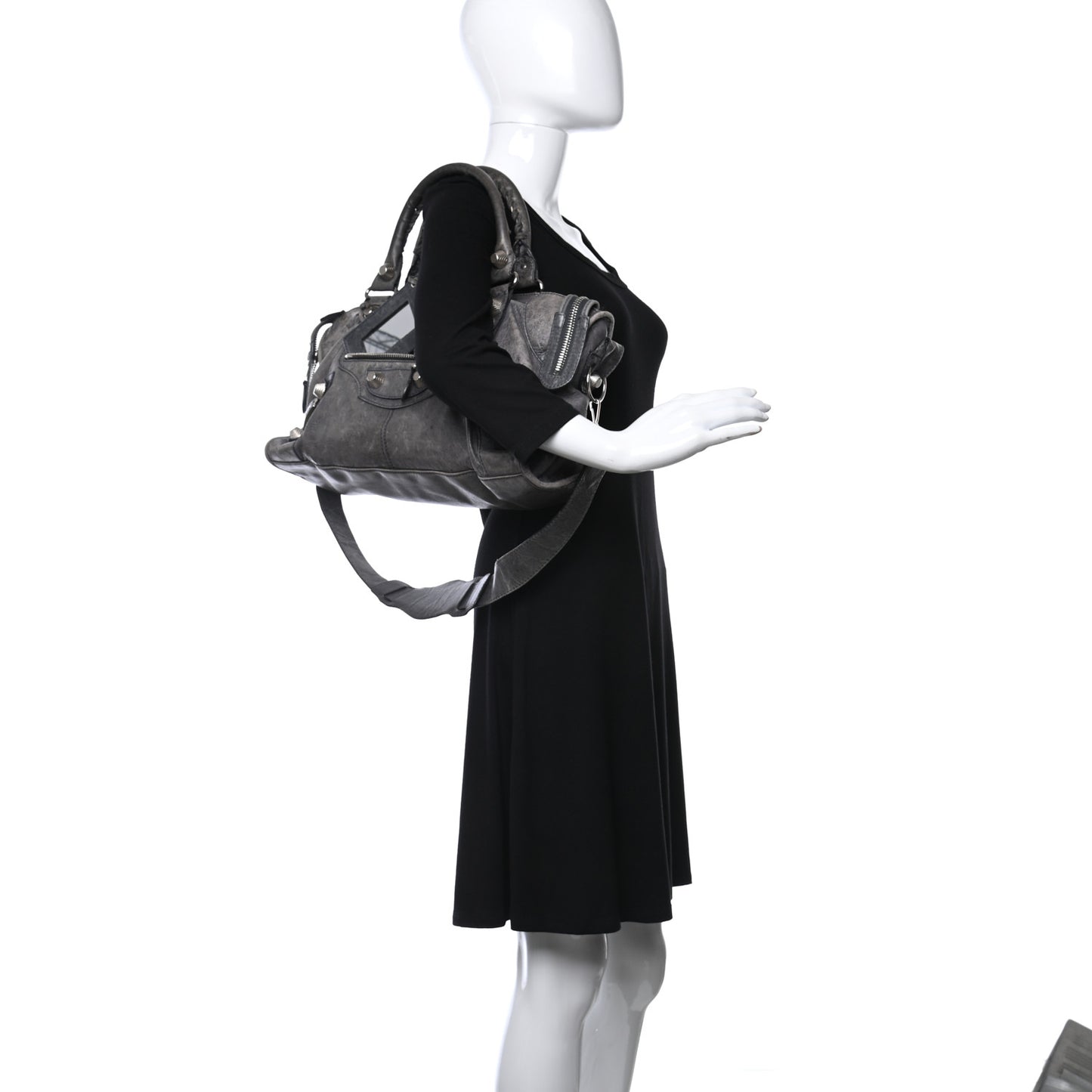 Agneau Giant 21 Silver Hardware Part Time Anthracite