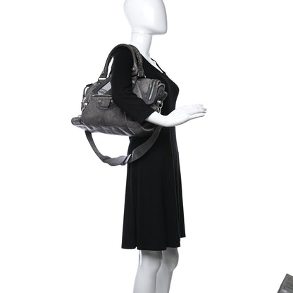 Balenciaga Agneau Giant 21 Silver Hardware Part Time Anthracite 2 of 14