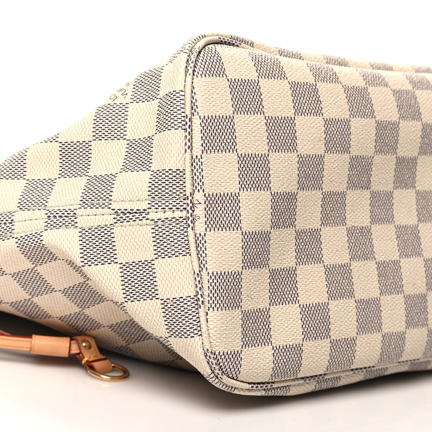 Damier Azur Neo Neverfull MM Rose Ballerine