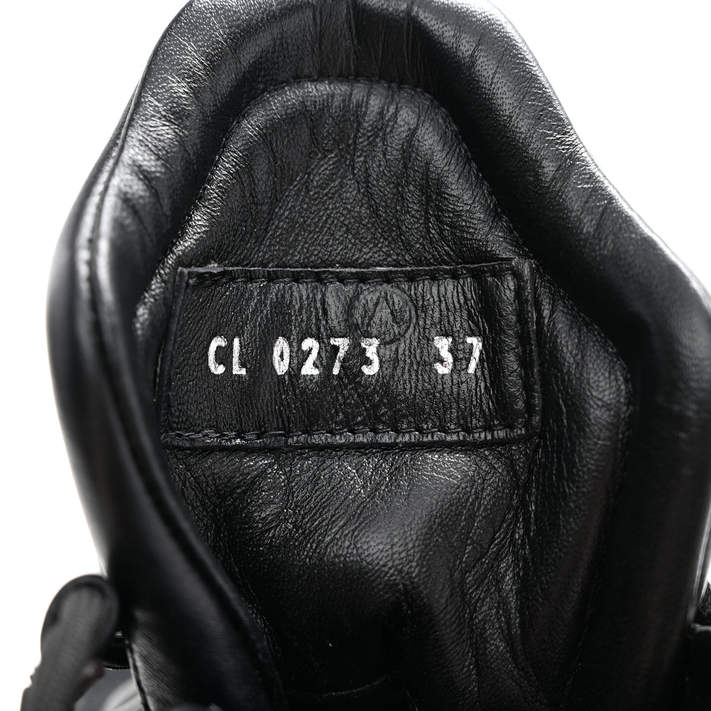 Calfskin Patent Monogram LV Archlight Sneakers 37 Black