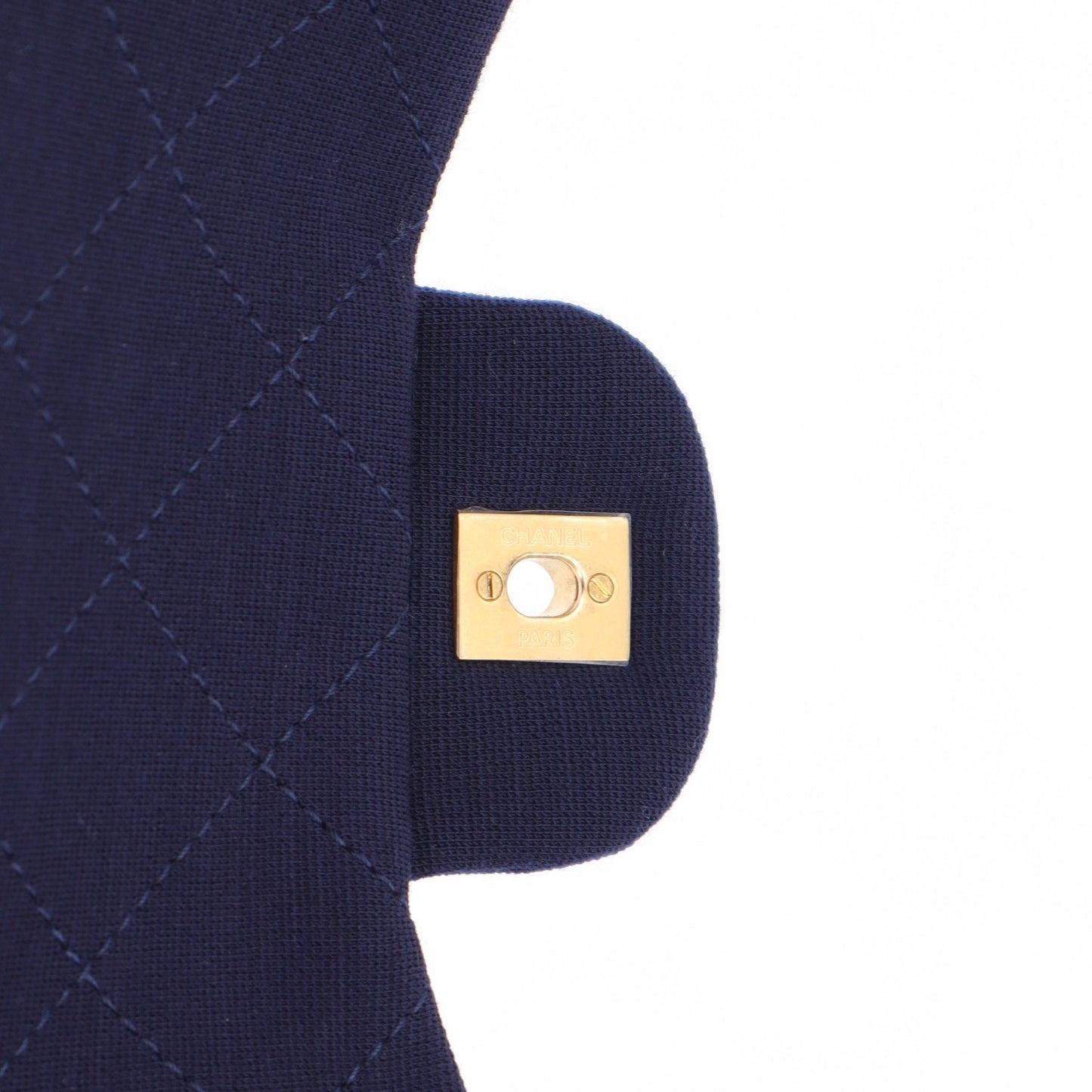 Jersey Quilted XL Jumbo Flap Navy