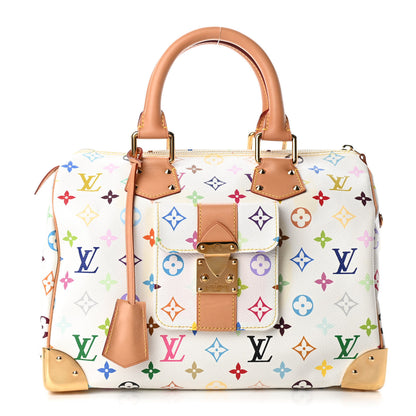 Louis Vuitton Monogram Multicolor Speedy 30 White 1 of 4
