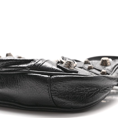 Balenciaga Agneau Arena Le Cagole Mini Purse With Chain Black 9 of 9