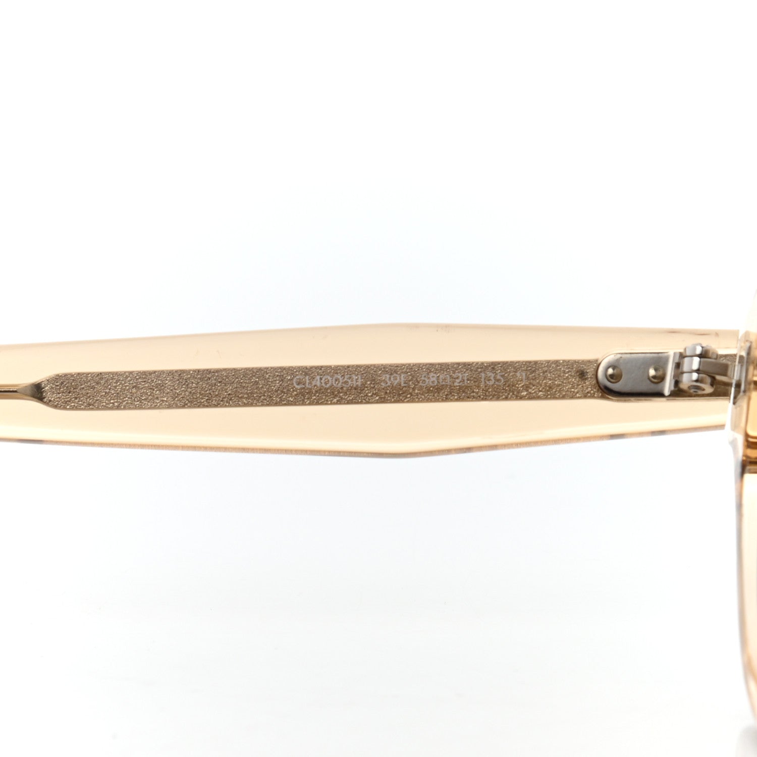 Celine Acetate CL40051l Sunglasses Yellow 5 of 7