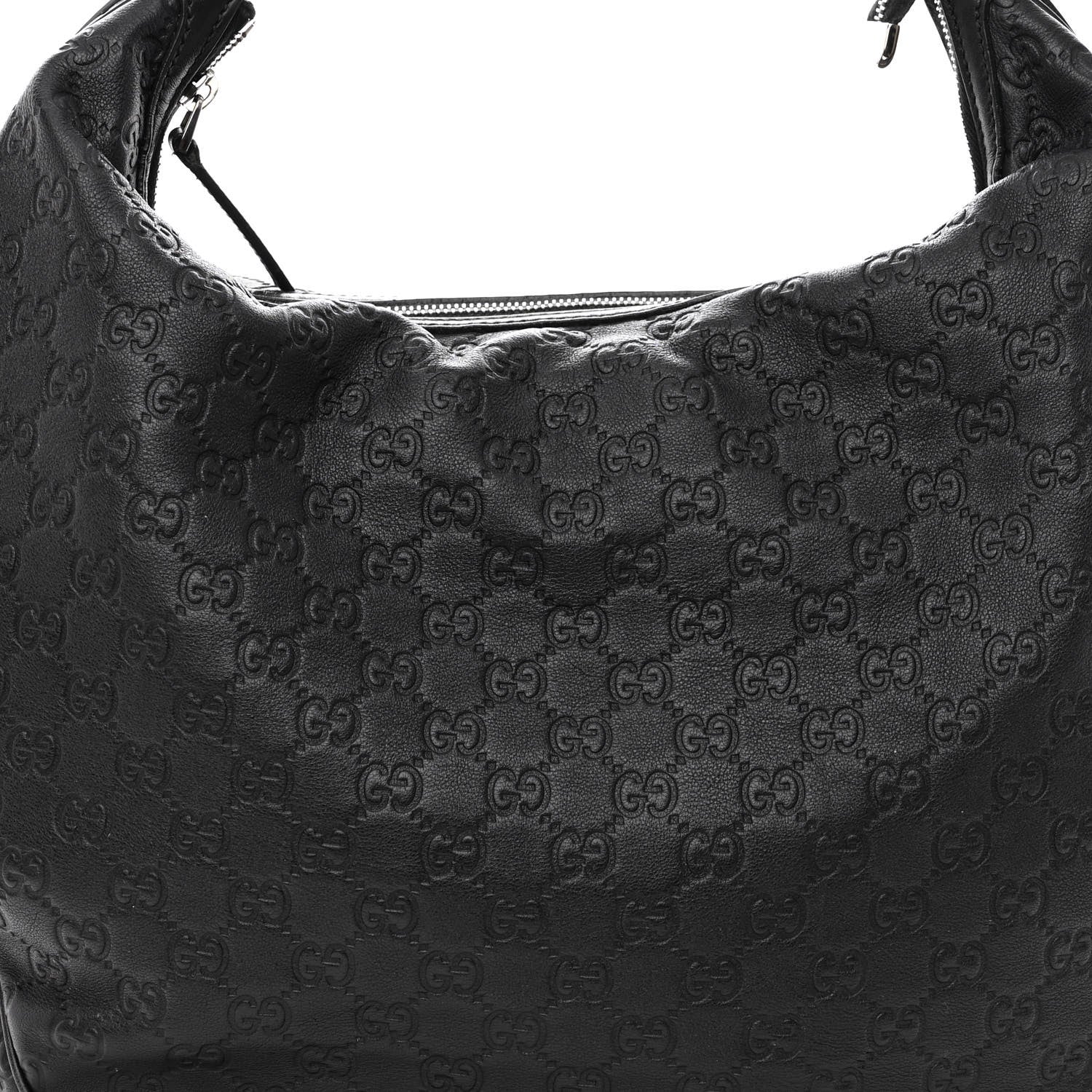 Gucci Guccissima Large GG Twins Hobo Black 9 of 12