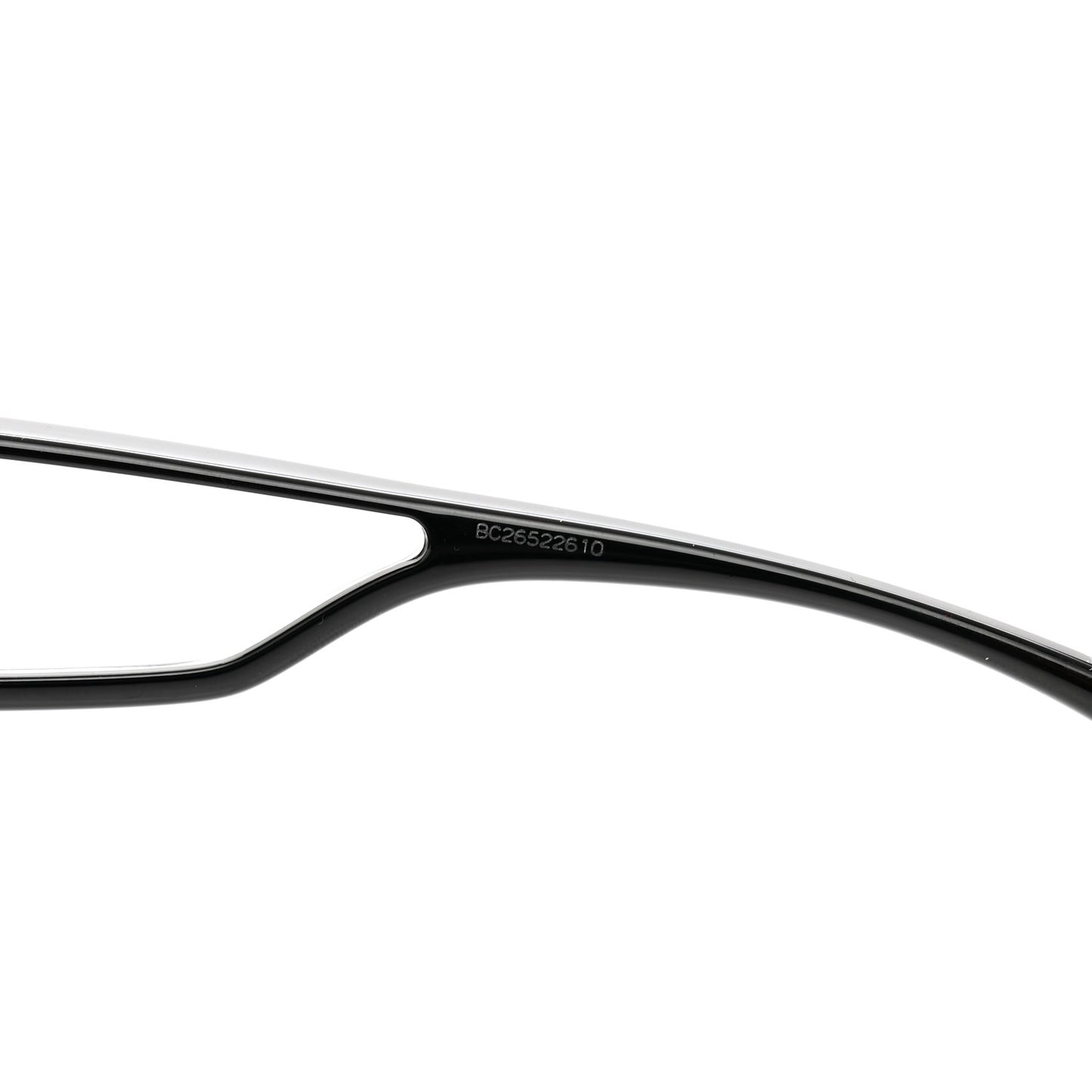 Acetate Polarized Butterfly Signature CC Sunglasses 5429 Black
