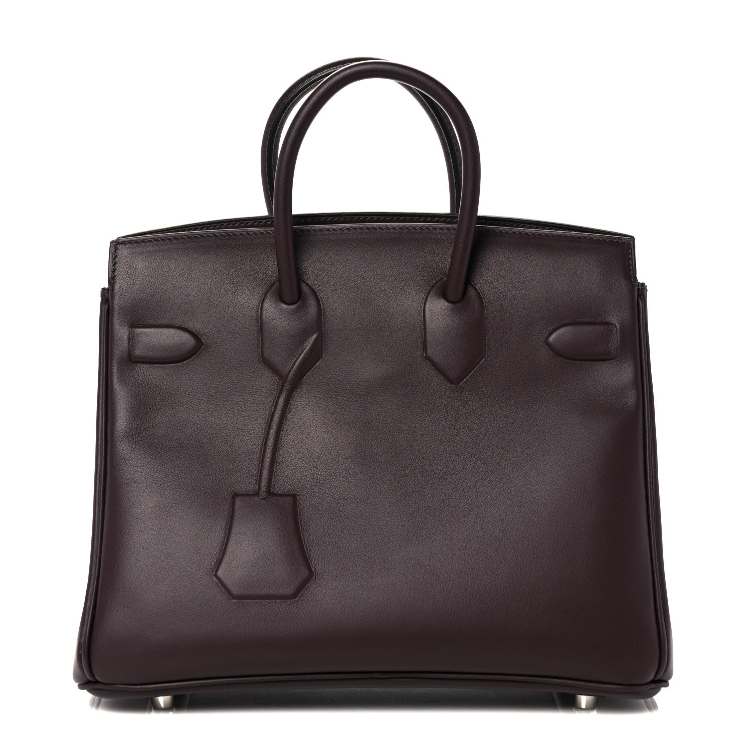 Hermes Swift Birkin Shadow 25 Rouge Sellier 4 of 27